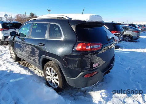 2016 Jeep Cherokee Limited from USA, damaged, VIN 1C4PJMDS5GW123900